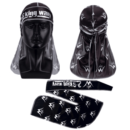 Silk Durag for 360 Waves & Overnight Compression [All Variants]