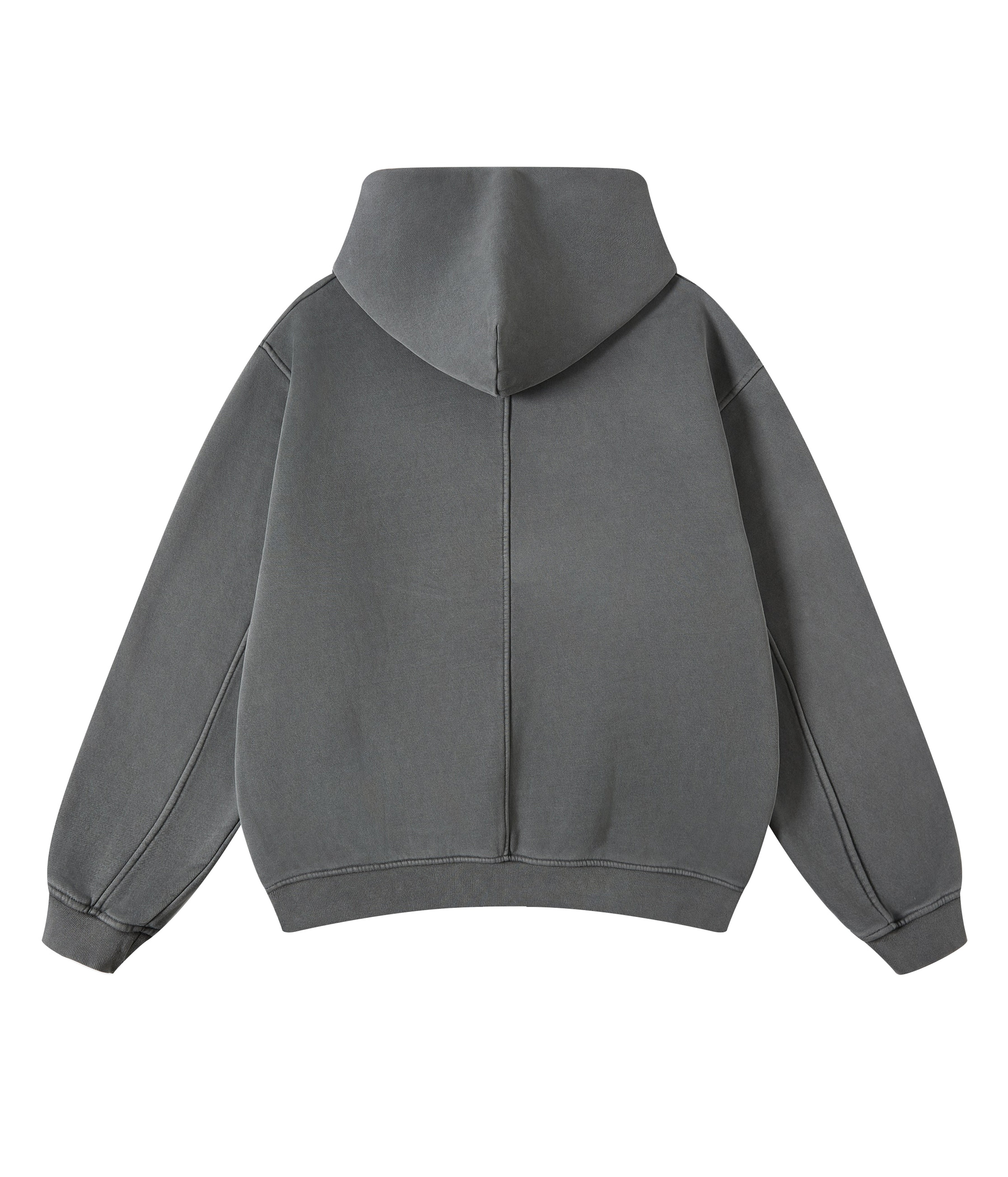 GREY VINTAGE HOODIE