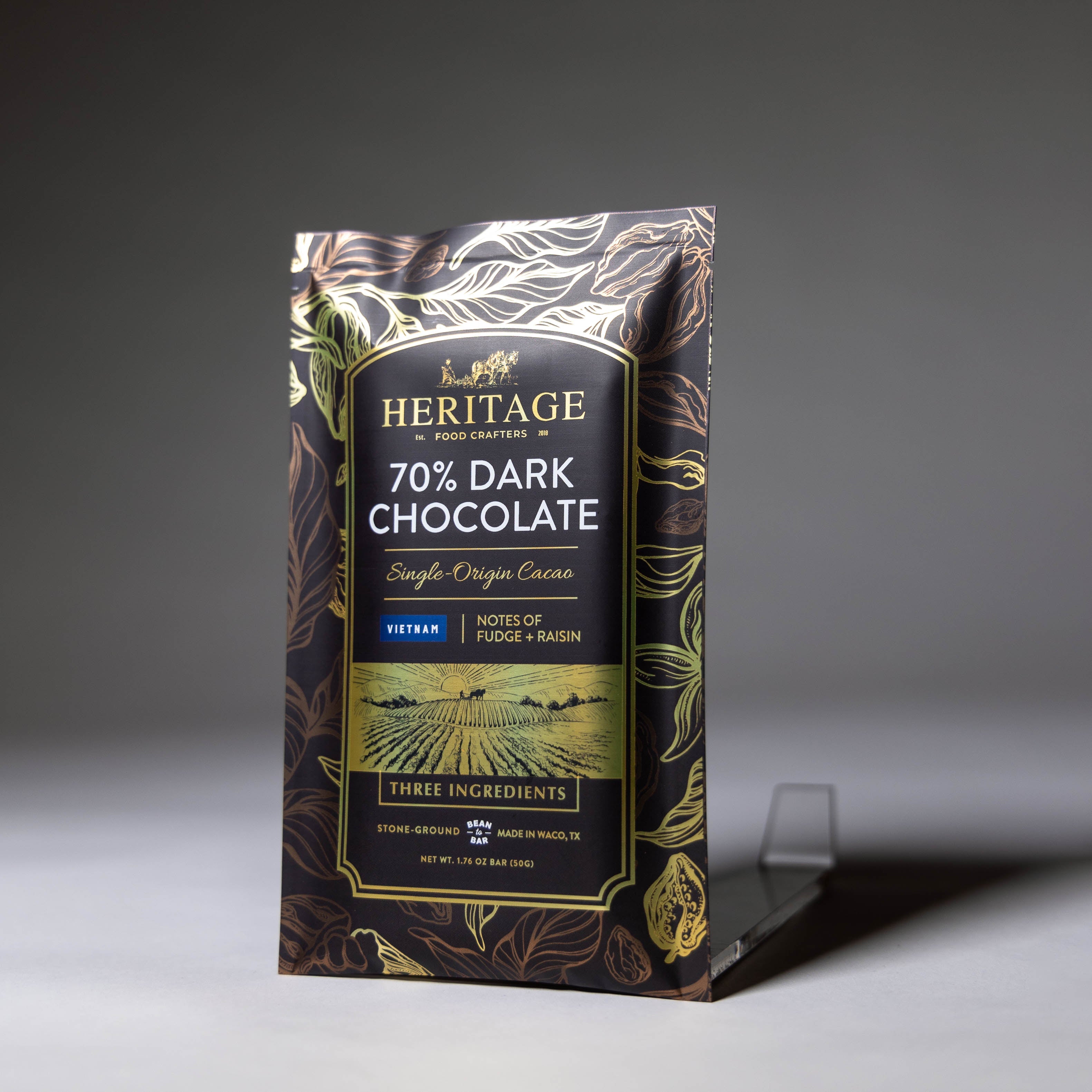 70% Vietnam Chocolate Bar 50g