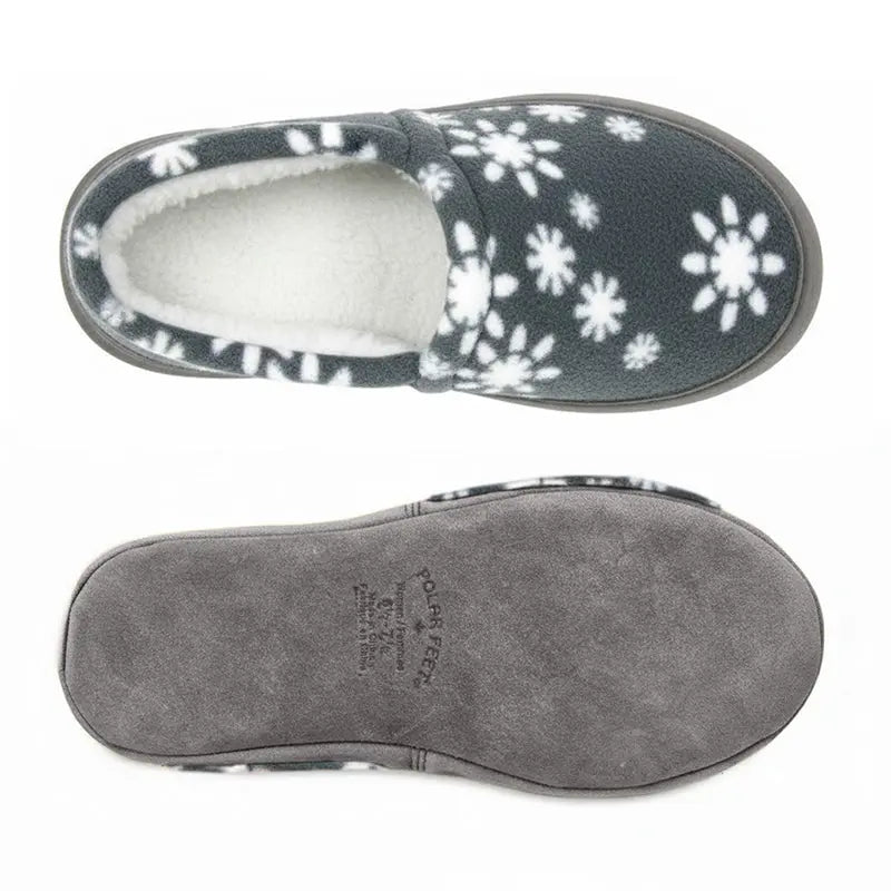 Polar Feet Women's Perfect Mocs Snowflake
