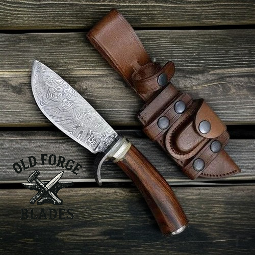 Handmade Knives Made in USA – Damascus Hunting Knife