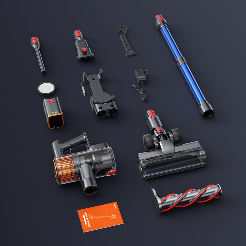 Buture X9 Cordless Vacuum | 600W 50KPA | 60min Runtime