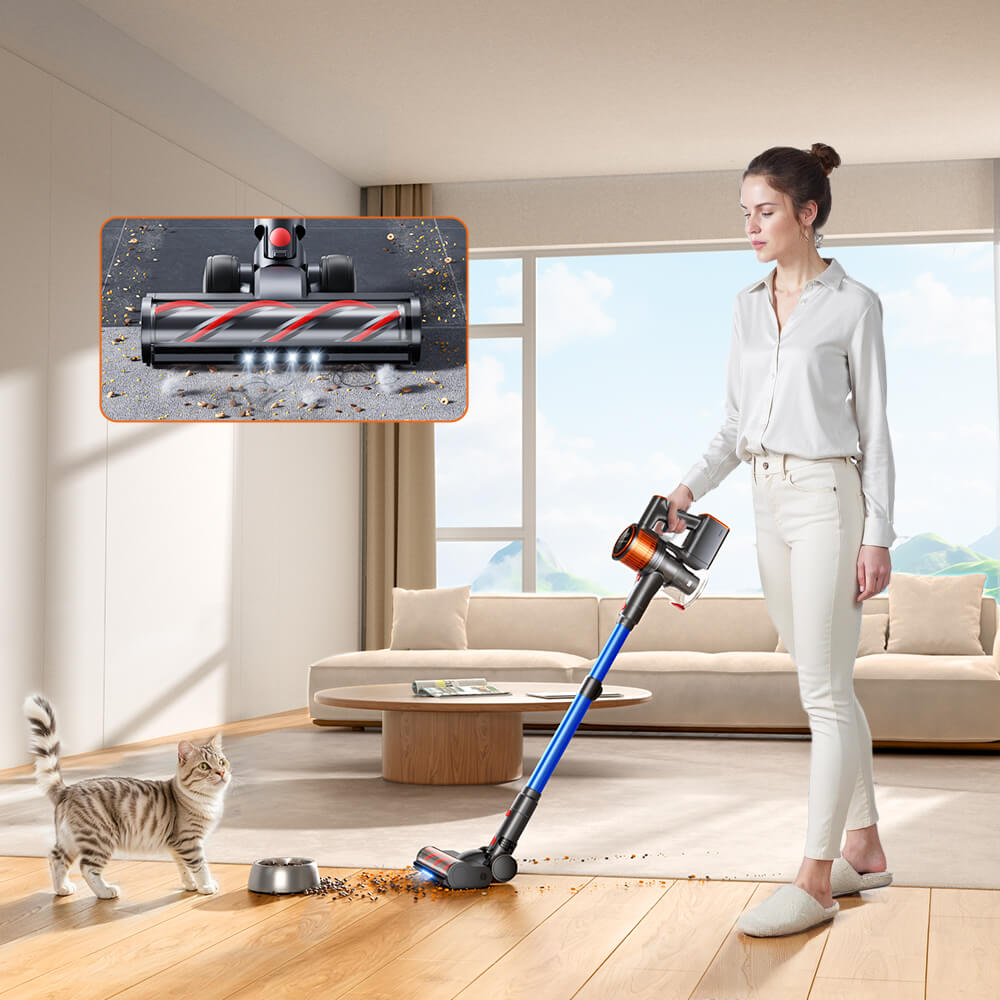 Buture X9 Cordless Vacuum | 600W 50KPA | 60min Runtime