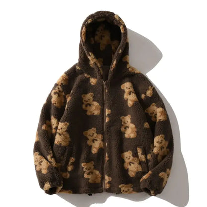 Thickened Hooded Casual Sweatshirt for Autumn & Winter