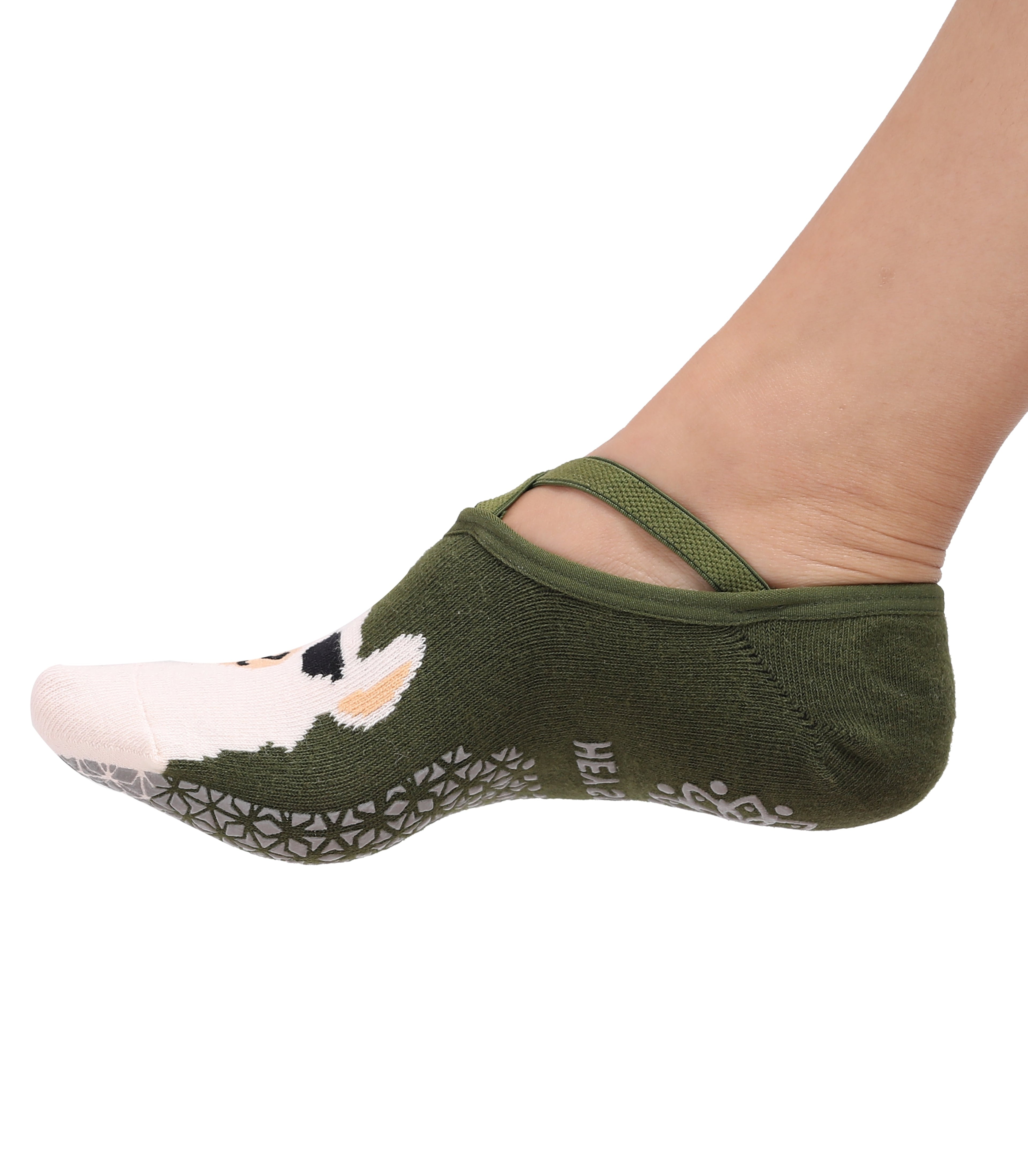 Non-Slip Women's Hospital Socks (Animals)