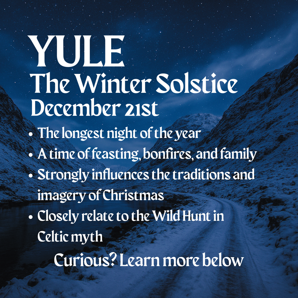 Yuletide Soy Wax Candle - Juniper, Christmas Wreaths, Pine Trees, and Bonfire Smoke