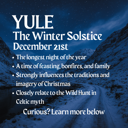 Yuletide Soy Wax Candle - Juniper, Christmas Wreaths, Pine Trees, and Bonfire Smoke