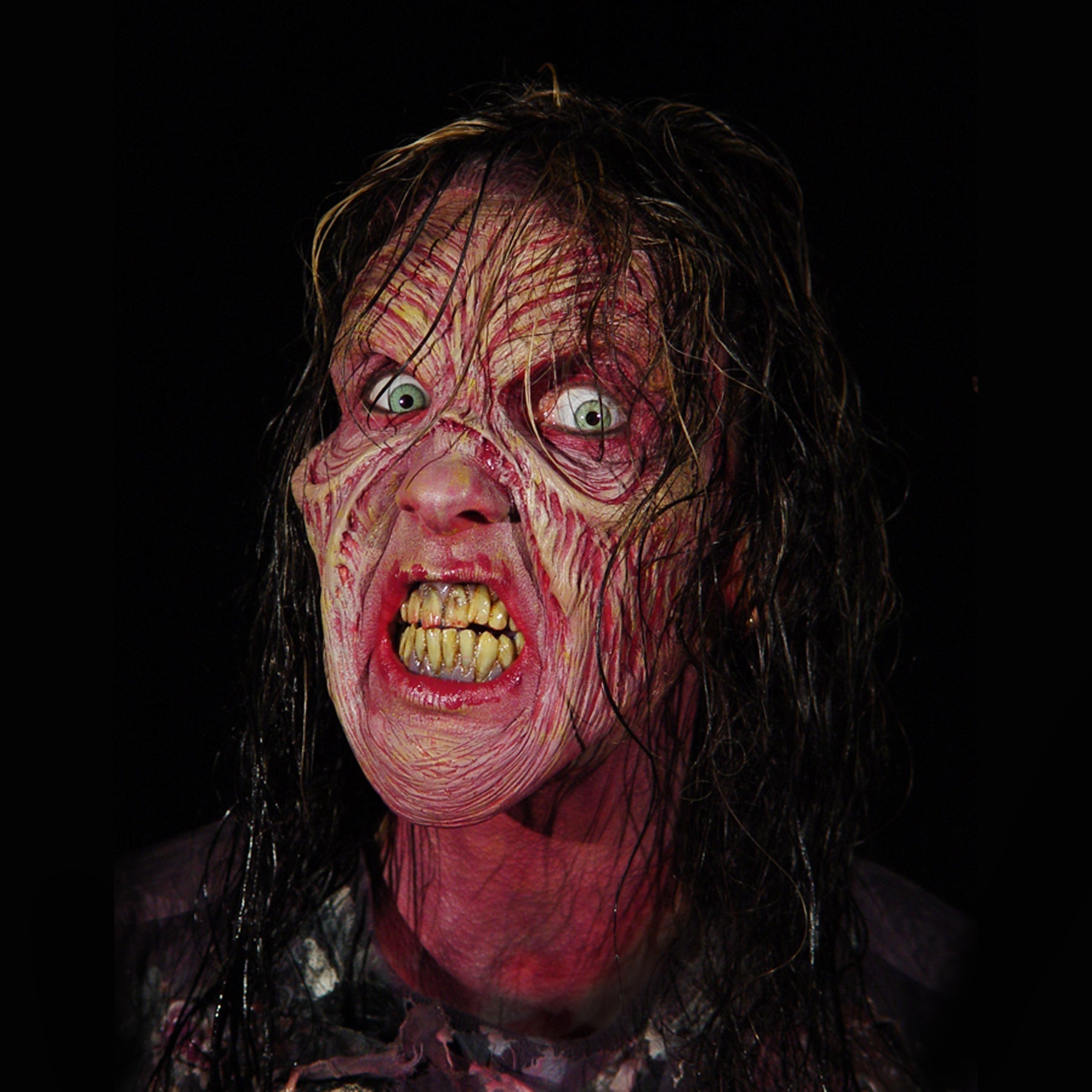 Zombie Withered Foam Latex Prosthetic