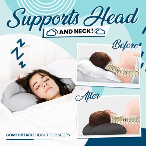 Comfortable Soft Egg Shape Neck Sleep Pillow
