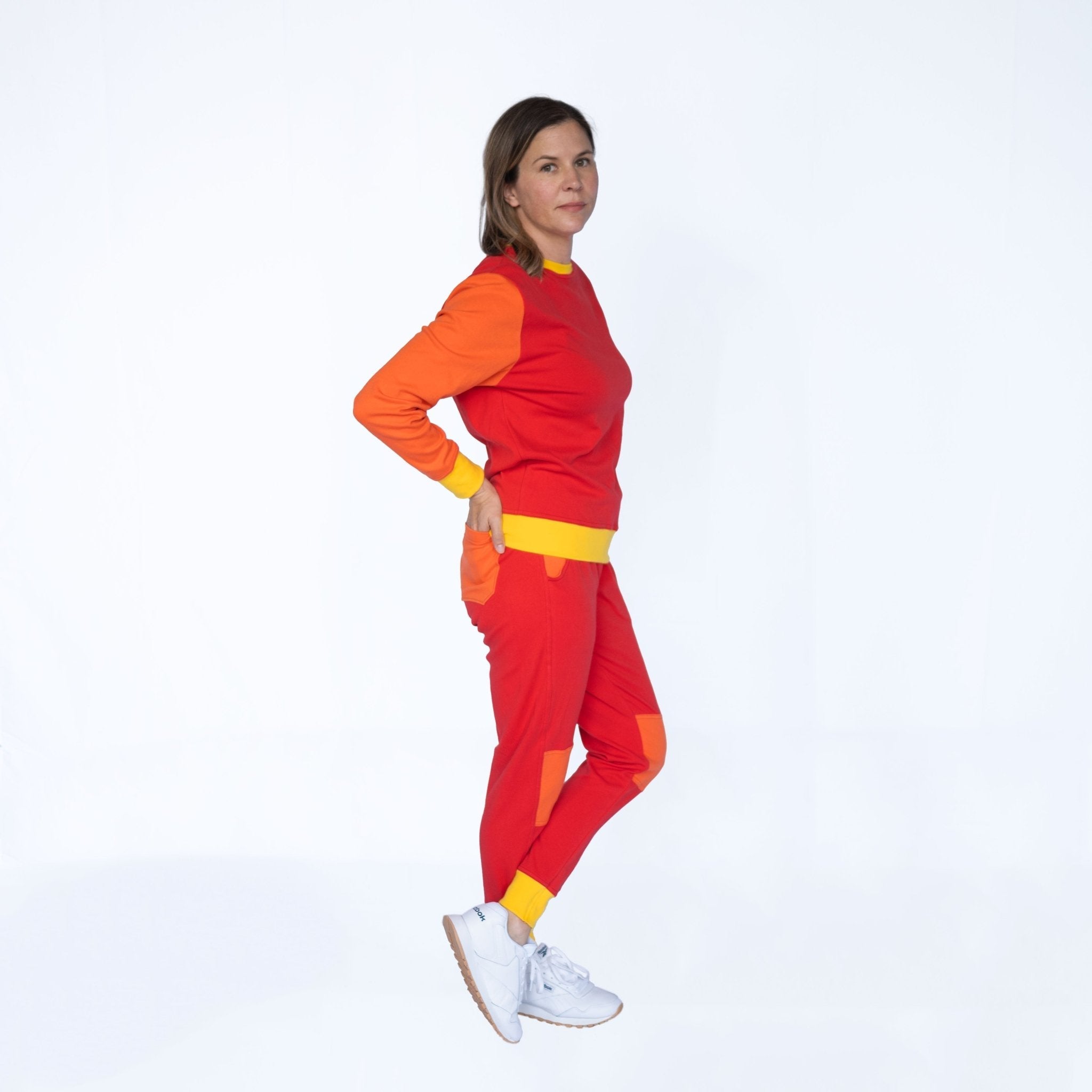 Adult Colorblock Sweatshirt