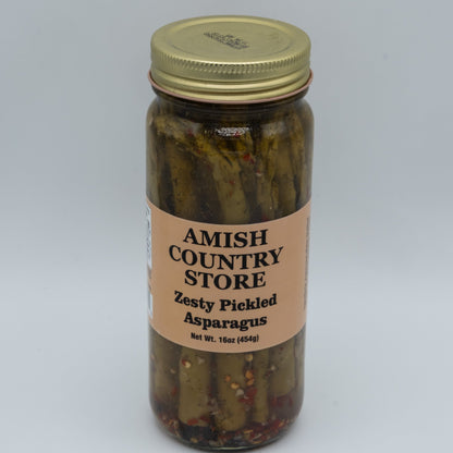 Zesty Pickled Asparagus | Crisp Country Pantry Side | 16 oz.