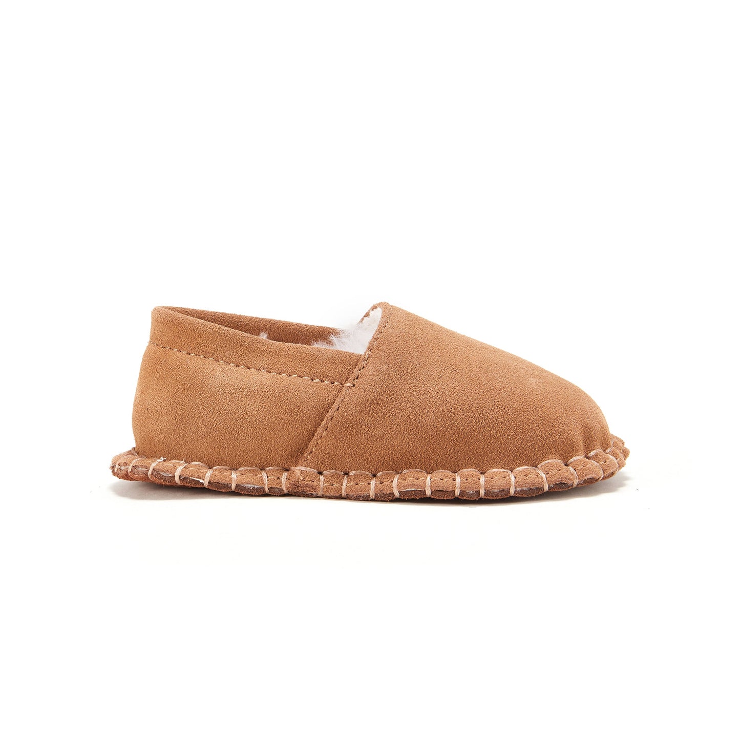 BABY MOC SLIPPERS CHESTNUT