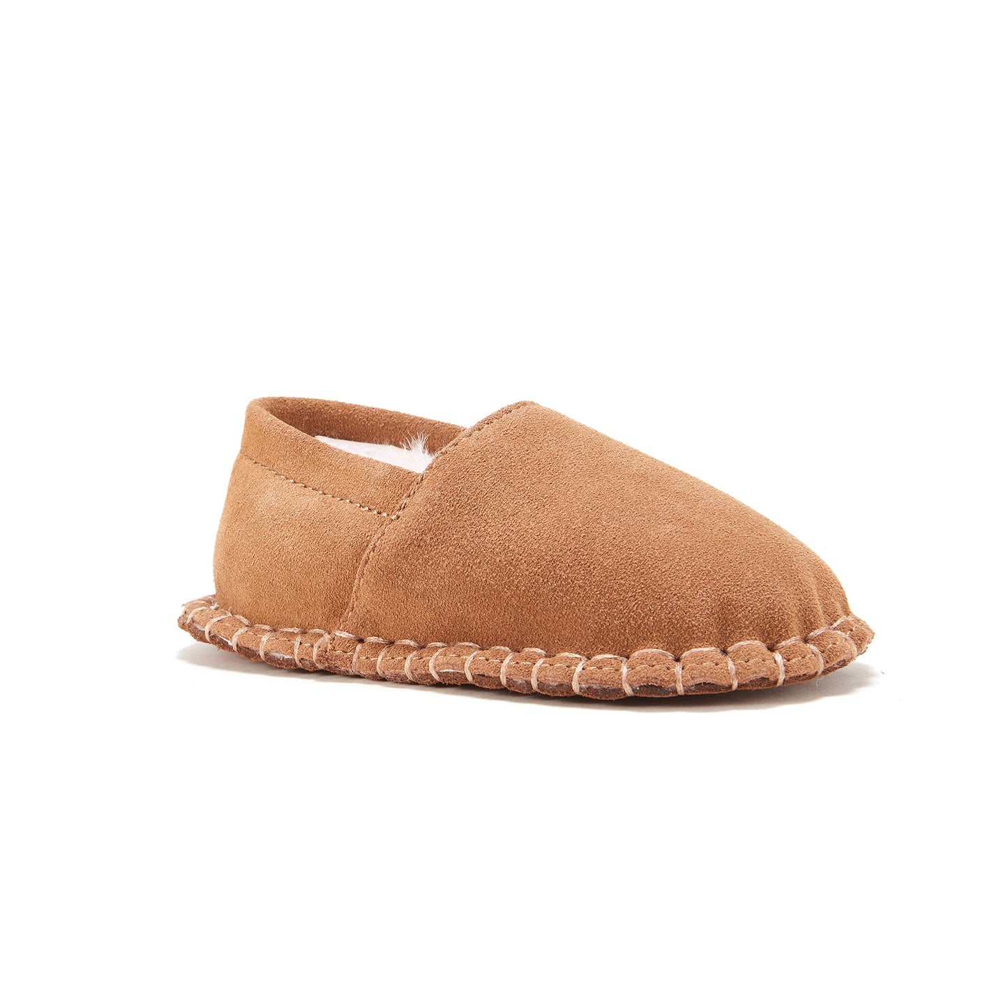 BABY MOC SLIPPERS CHESTNUT
