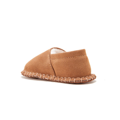 BABY MOC SLIPPERS CHESTNUT