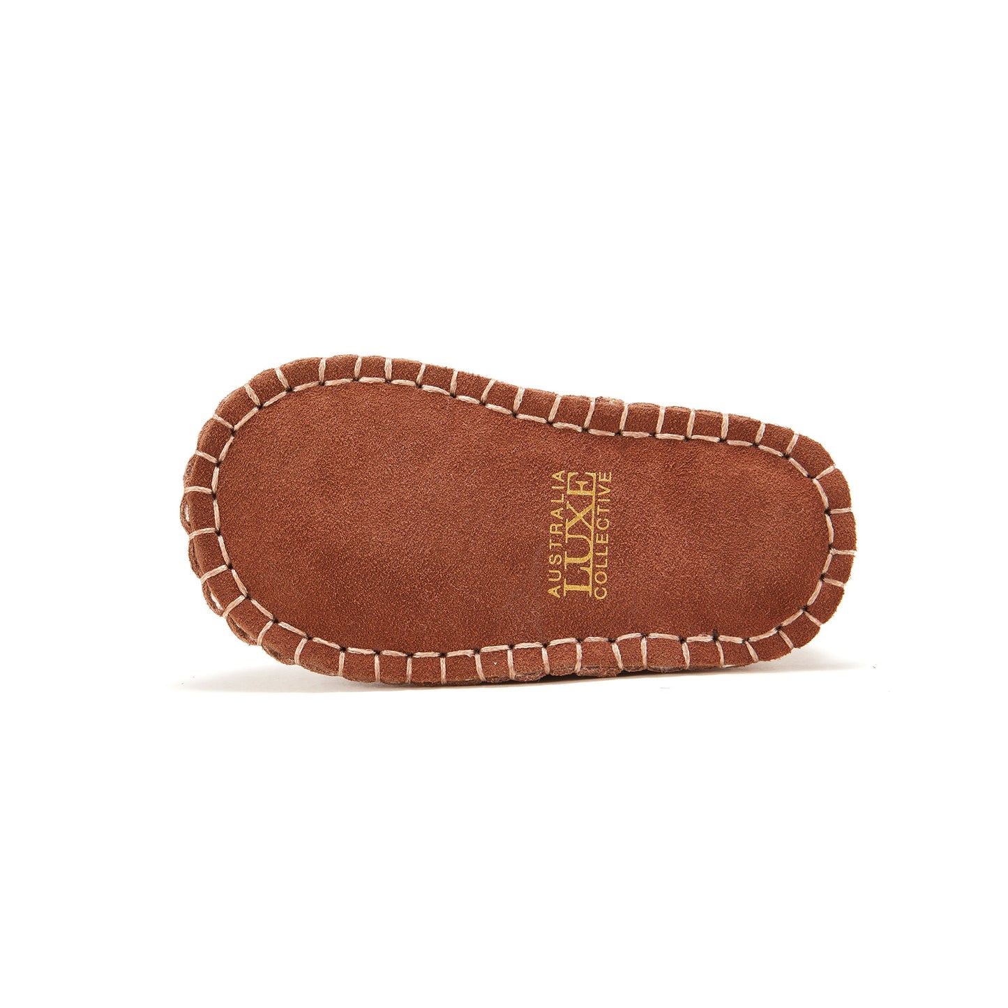 BABY MOC SLIPPERS CHESTNUT