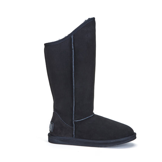 COSY TALL BOOTS BLACK