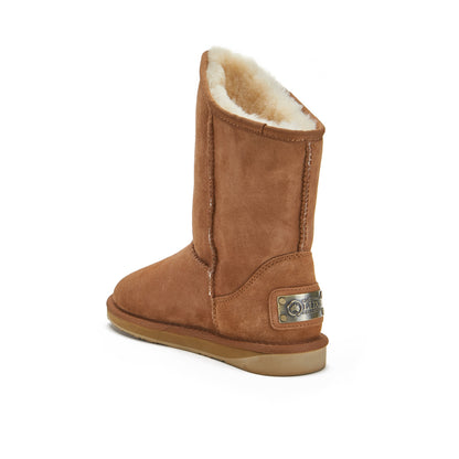 COSY SHORT BOOTS CHESTNUT