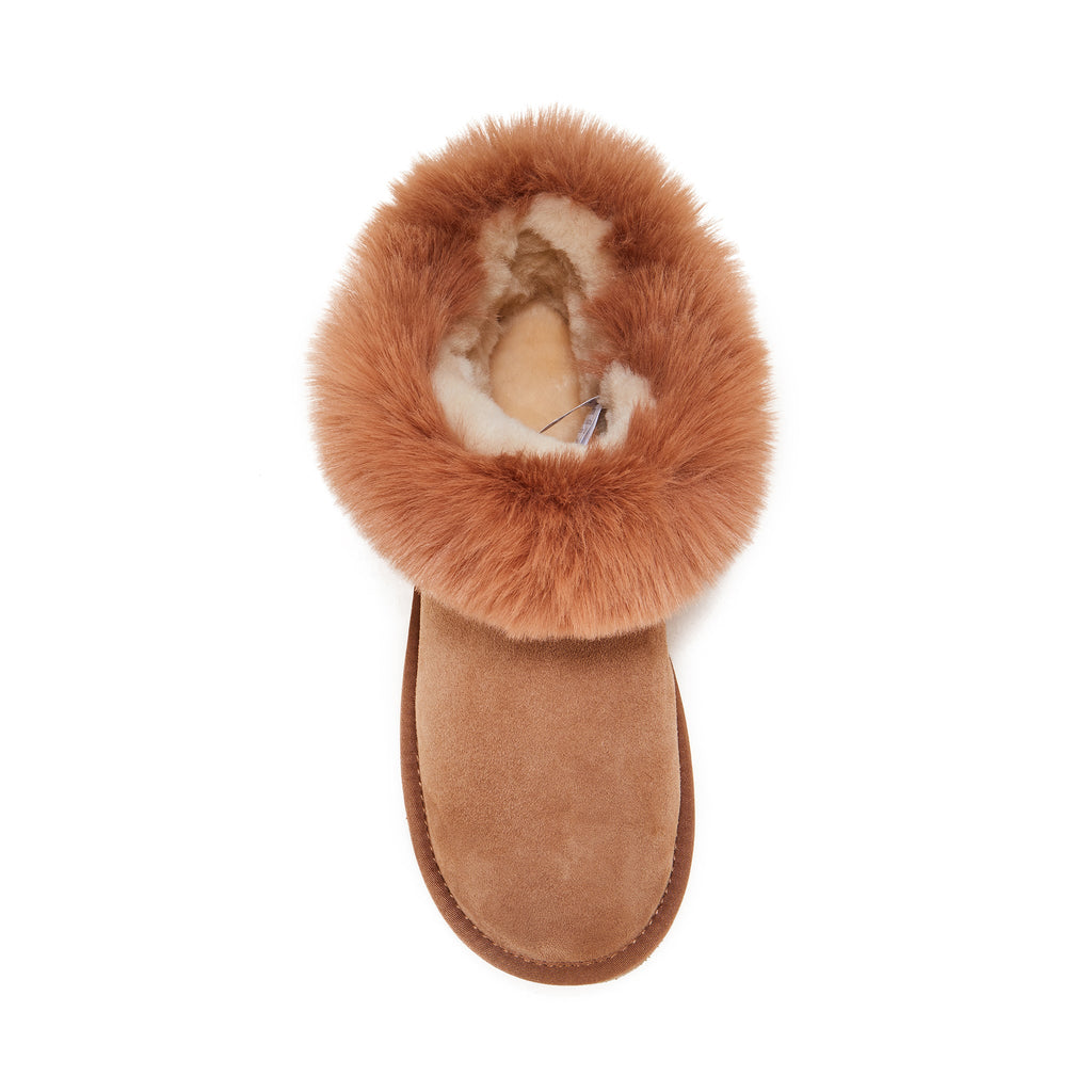 FOXY ULTRA SHORT CHESTNUT