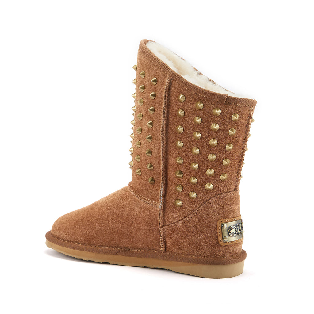PISTOL SUEDE CHESTNUT