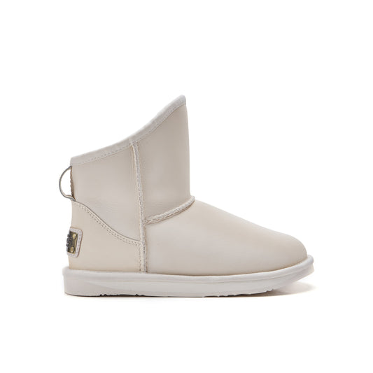 COSY XTRA SHORT BOOTS SATIN PALE