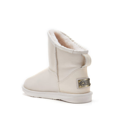 COSY XTRA SHORT BOOTS SATIN PALE