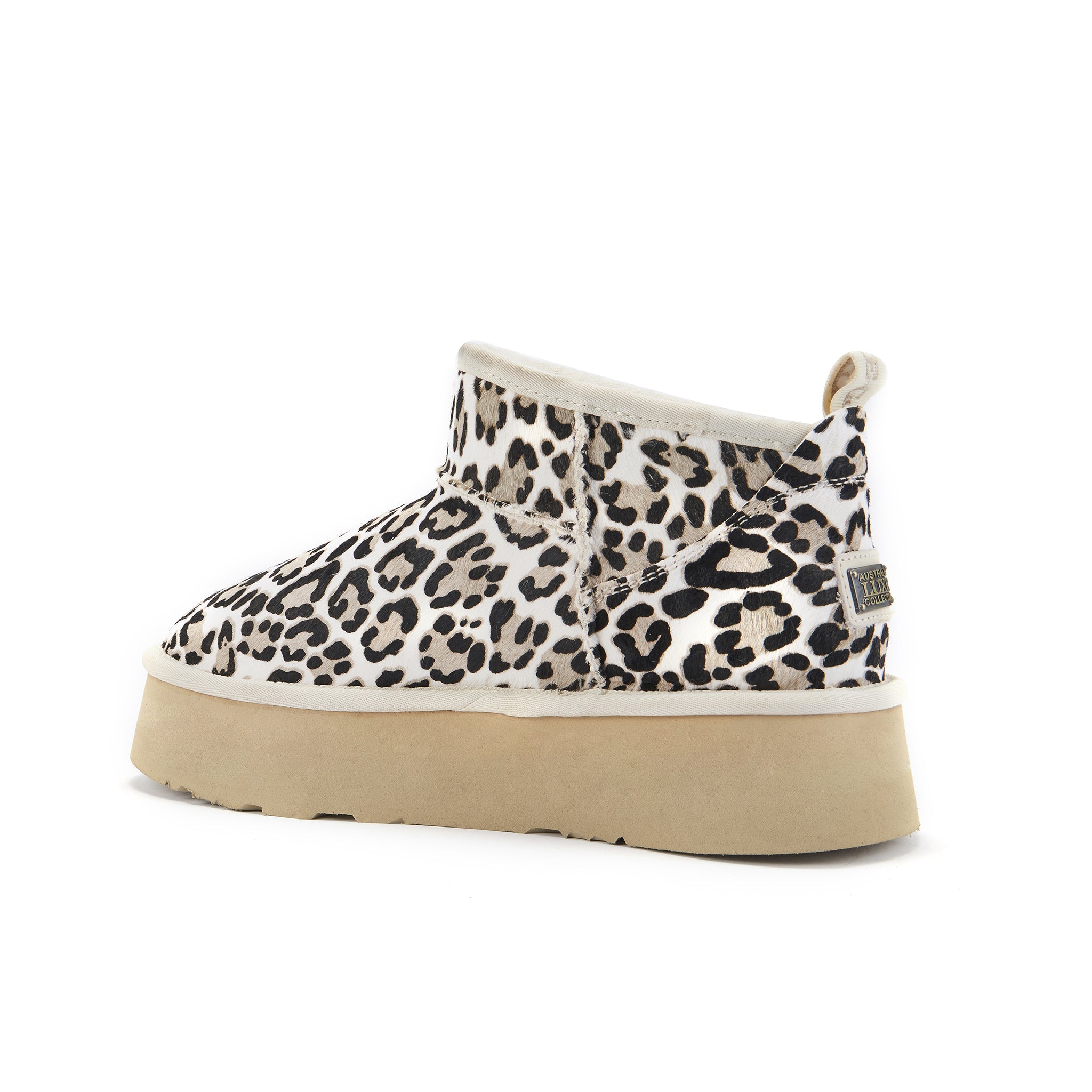COSY ULTRA SHORT PLATFOAM SNOW LEOPARD