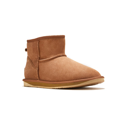 MENS COSY X SHORT BOOTS CHESTNUT