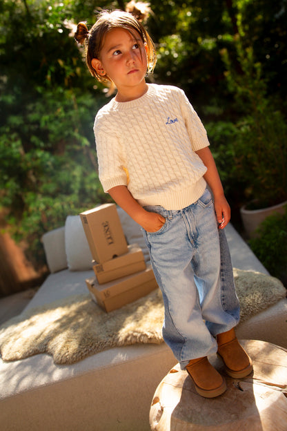 KIDS COSY X SHORT CHESTNUT