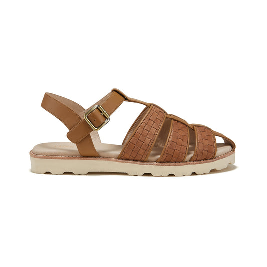 MENS ALLATSEA SANDALS CHESTNUT