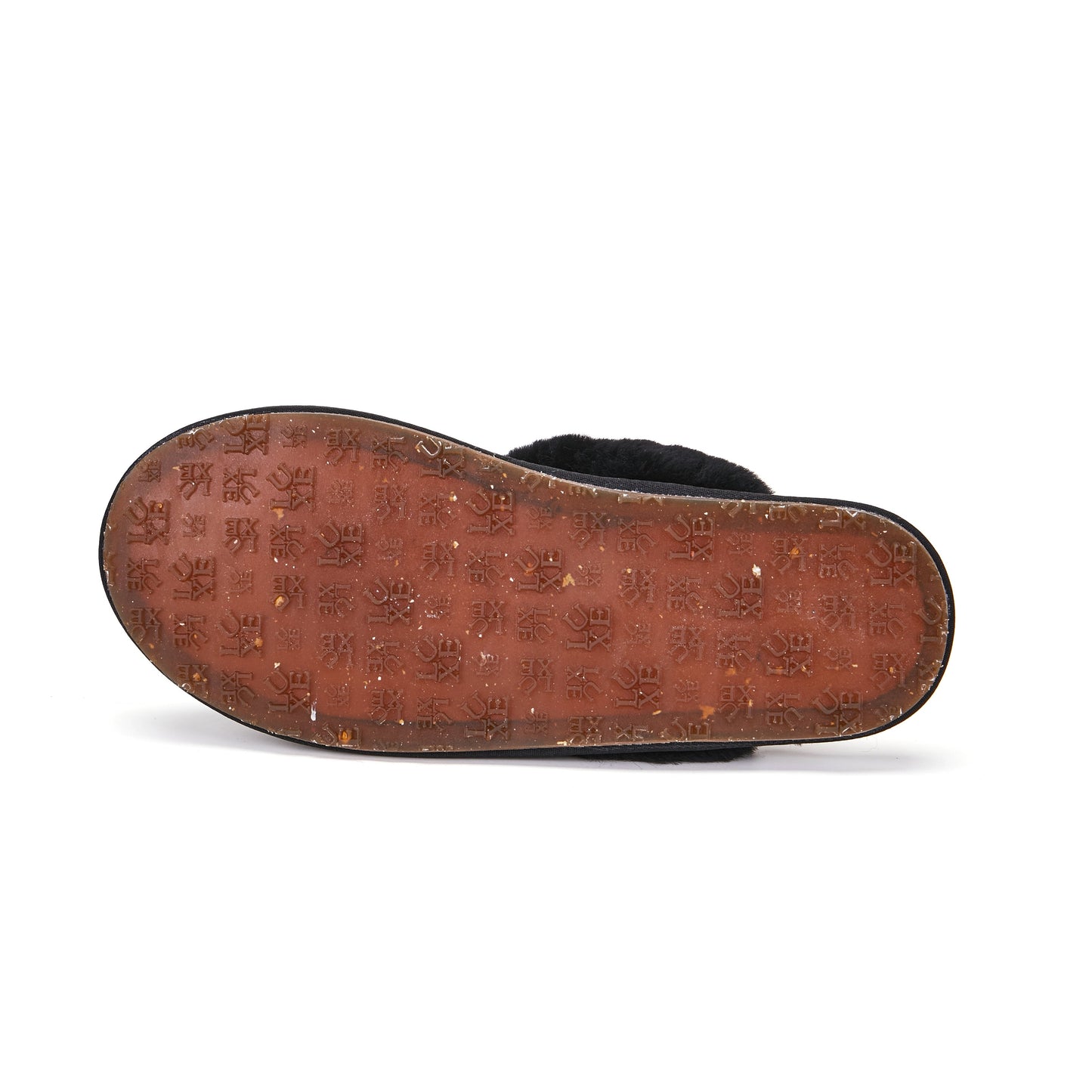 CLOSED MULE SLIPPERS BLACK