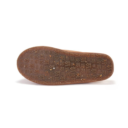 MENS CLOSED MULE CHESTNUT