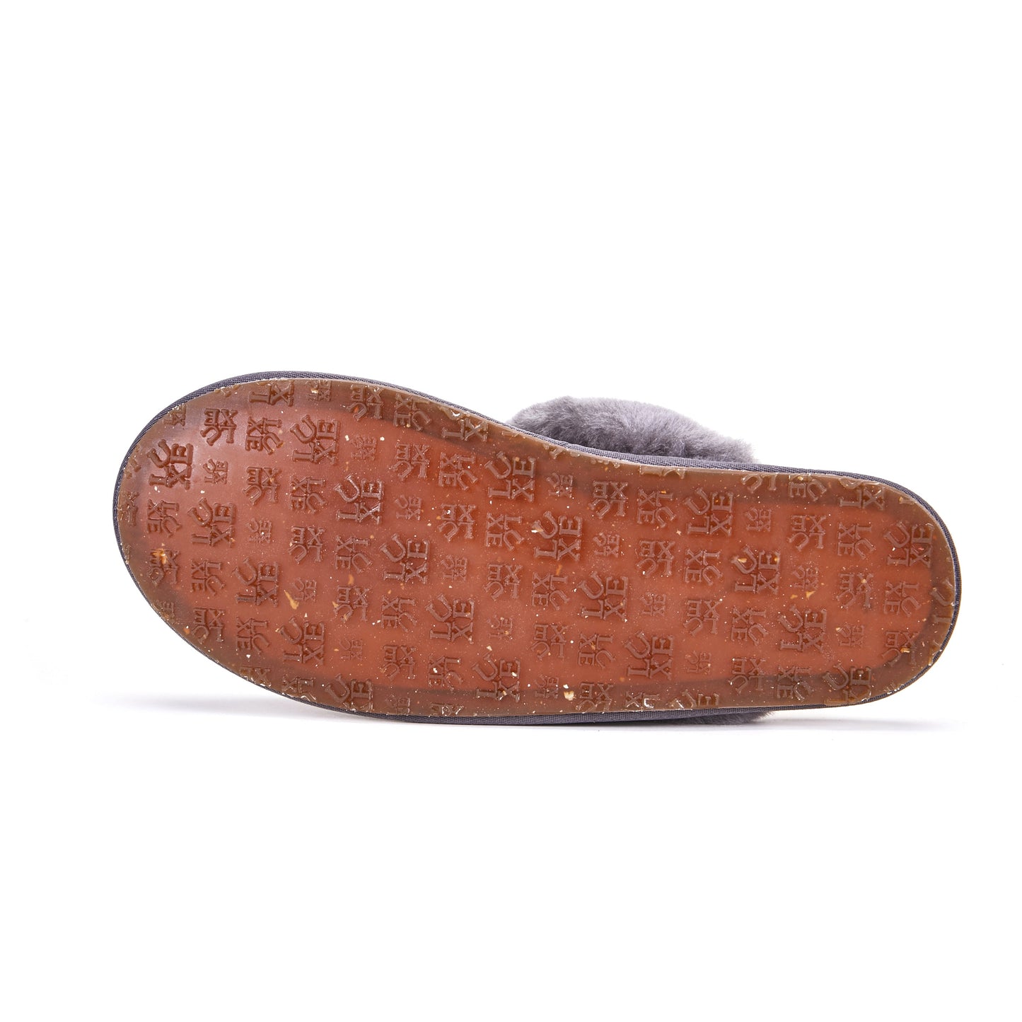 CLOSED MULE SLIPPERS GRAY
