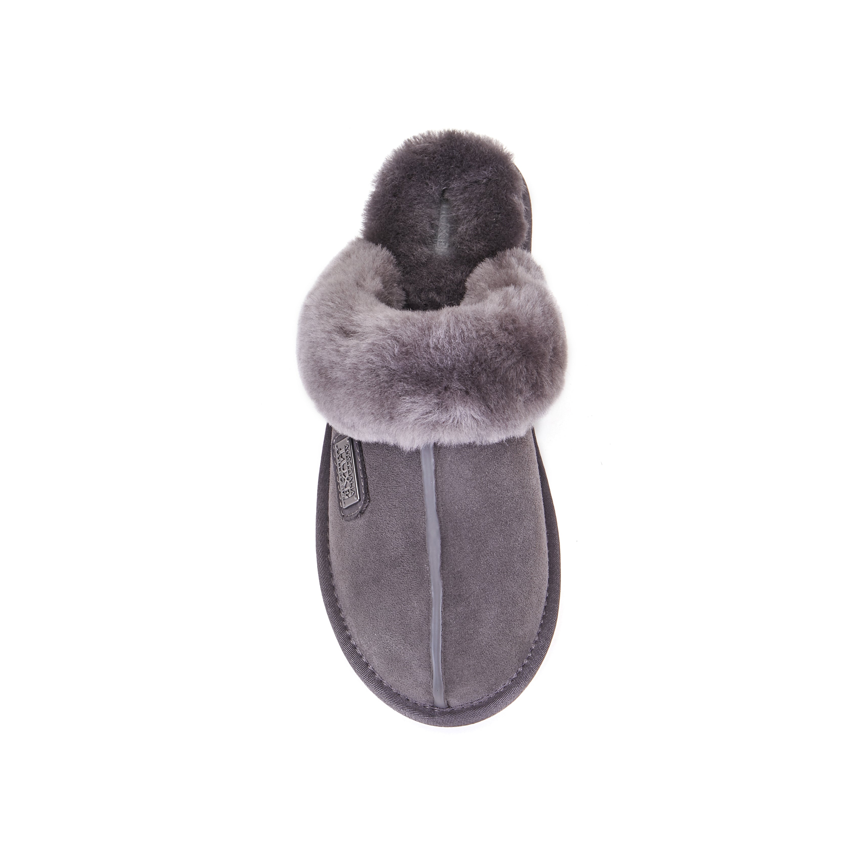 CLOSED MULE GRAY