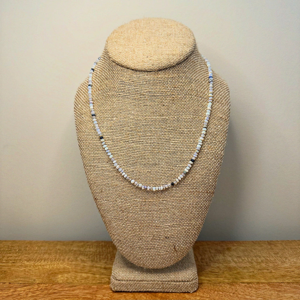 Australian Opal Candy Necklace 14K Gold