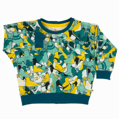 Big Kid Print Sweatshirt