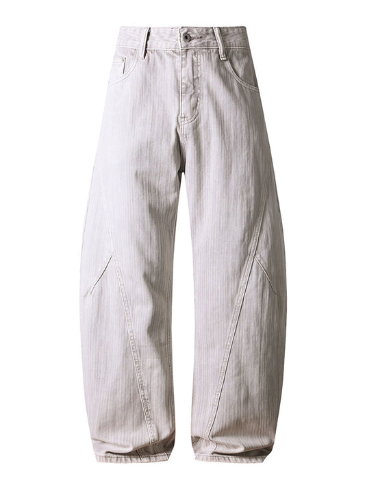IVORY BAGGY DENIM