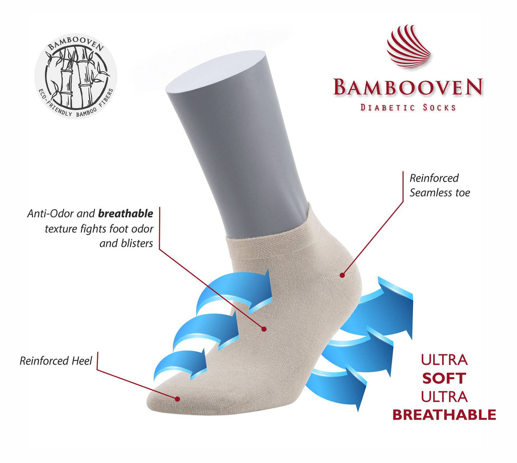 Women’s Bamboo Ankle Socks 3-Pack - 524