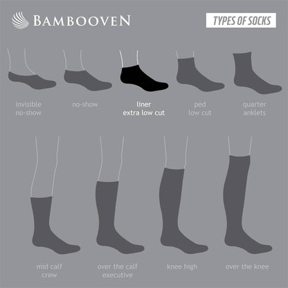 Women’s Bamboo Ankle Socks 8-Pack – White Soft Thin Low-Cut Socks