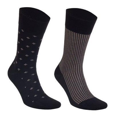 Men’s Bamboo Lightweight Dress & Trouser Socks - (8 Pack) 636