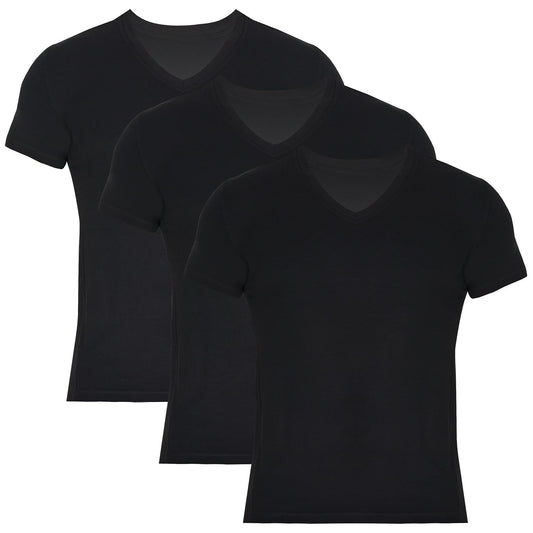 Men’s Bamboo V-Neck Undershirts 3-Pack