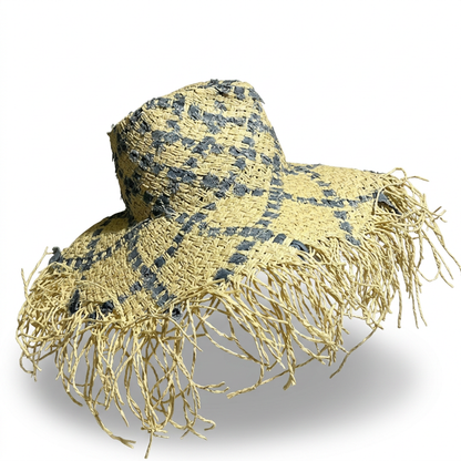 Free Spirit Woven Straw Sun Hat
