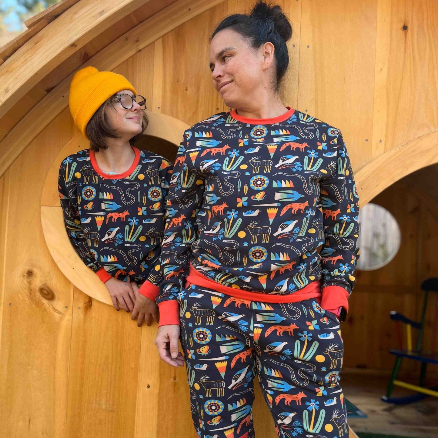 Big Kid Print Sweatshirt