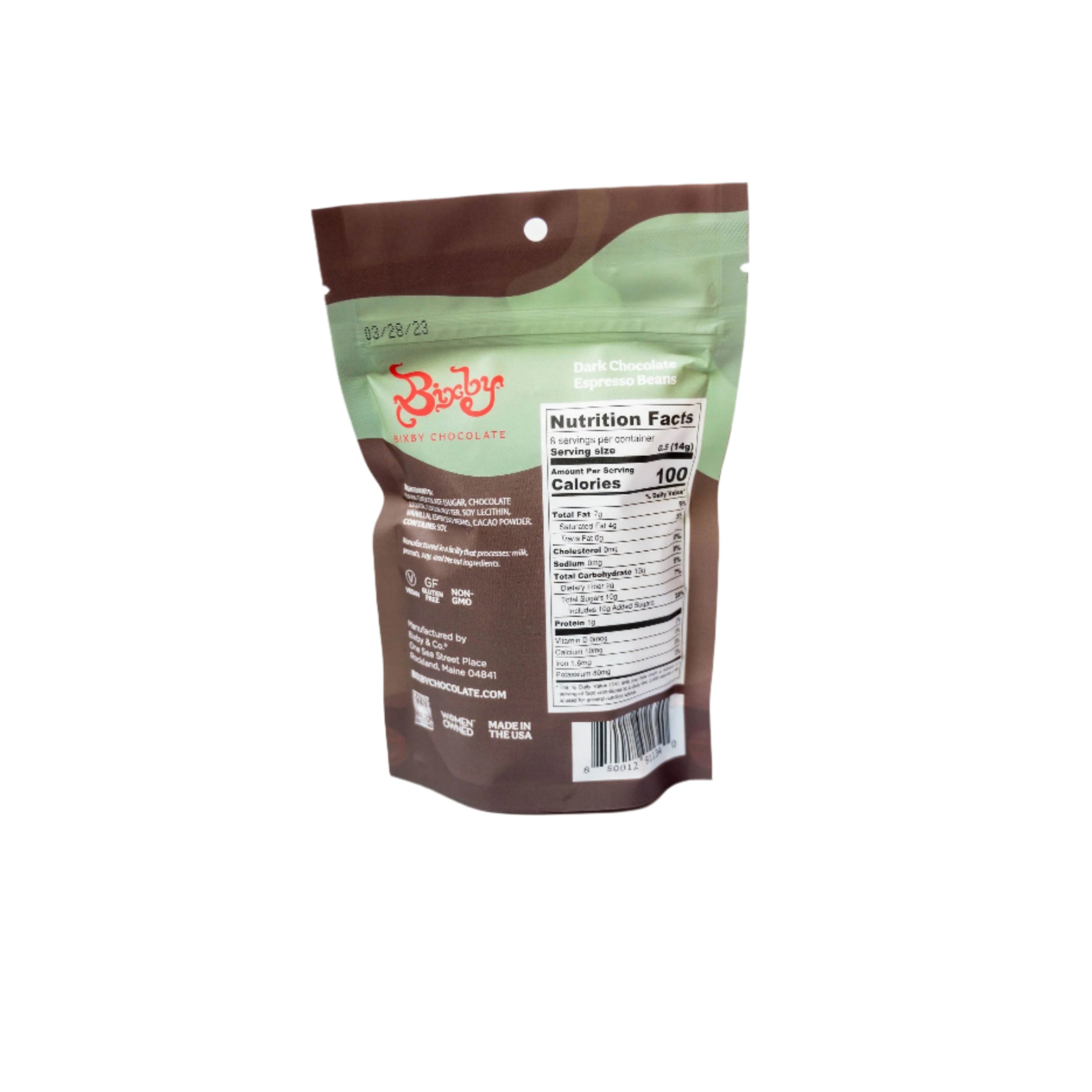 Dark Chocolate Covered Espresso Beans