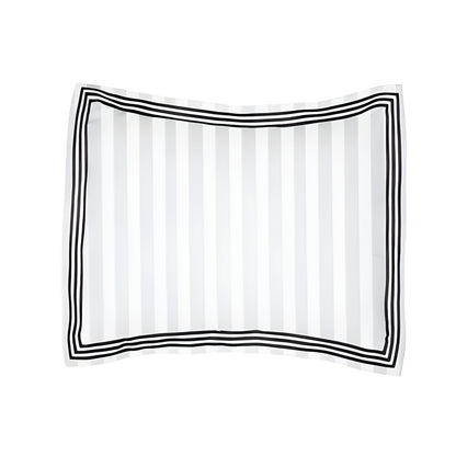 400TC Cotton Sateen Triple Edge Embroidery Stripe Duvet Cover Set