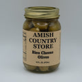 Old-Fashioned Bleu Cheese Stuffed Olives (16oz) | Amish Country Store