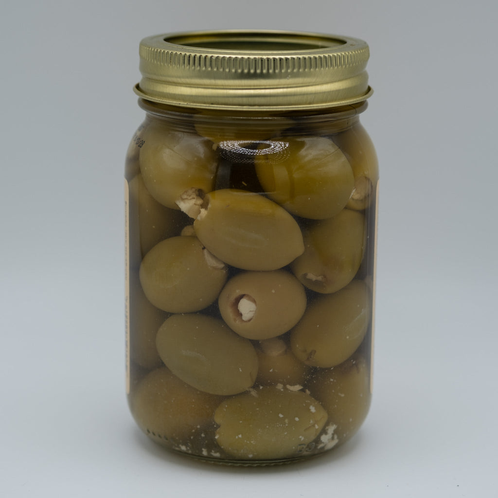 Old-Fashioned Bleu Cheese Stuffed Olives (16oz) | Amish Country Store