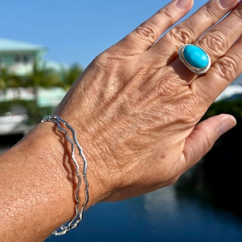Oval Turquoise Ring