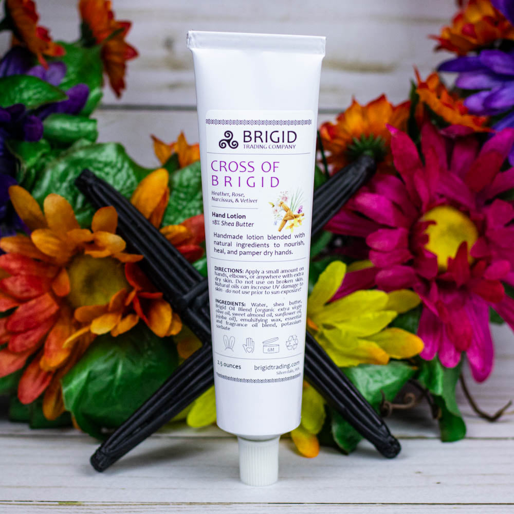 Imbolc Natural Hand Lotion - Heather, Rose, Narcissus, and Vetiver