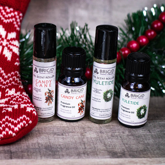 Yuletide Fragrance Roller - Juniper, Christmas Wreaths, Pine Trees, and Bonfire Smoke