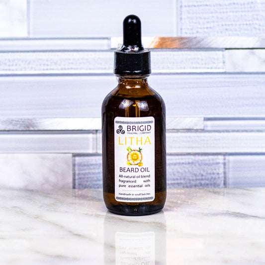 Litha Beard Oil – Natural Citrus Beard Oil, Lemon & Orange